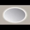 Spiegel Ovaal Sanicare Q-Mirrors 90x140 Cm PP Geslepen LED Cold White Met Sensor