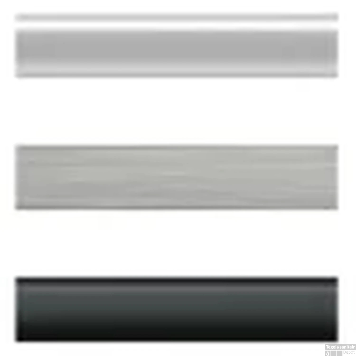 Spiegel Sanicare Q-Mirrors 120x70 Cm Vierkant Met Aan De Bovenkant & Onderzijde LED Cold White, Omlijsting Mat Zwart Incl. Ophangmateriaal Met Afstandsbediening - Afbeelding 3