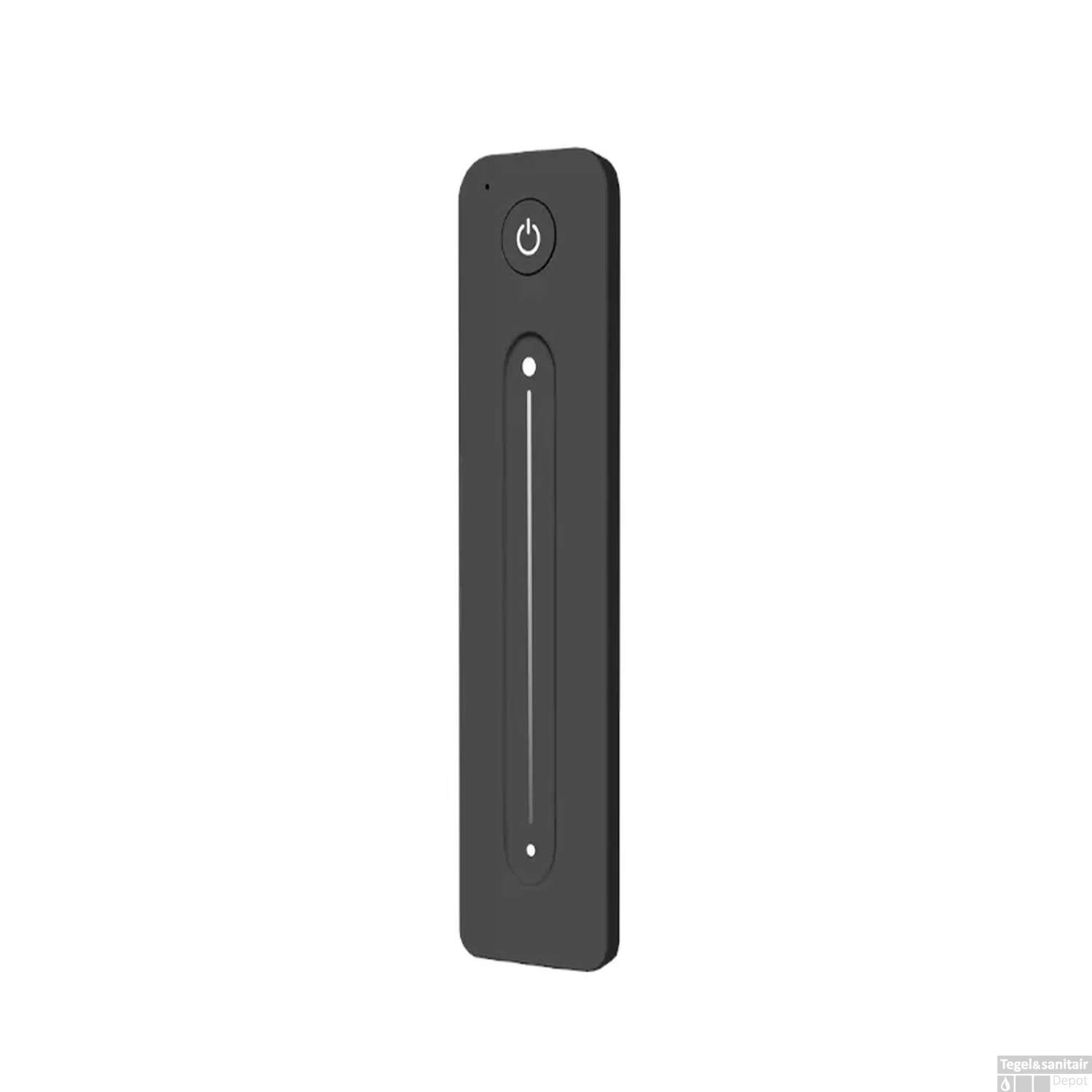 Spiegel Sanicare Q-Mirrors 120x70 Cm Vierkant Met Aan De Bovenkant & Onderzijde LED Cold White, Omlijsting Mat Zwart Incl. Ophangmateriaal Met Afstandsbediening - Afbeelding 4