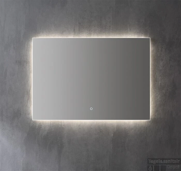Spiegel Sanilux Decor Met Indirecte LED Verlichting 100x70 Cm Incl. Spiegelverwarming - Afbeelding 3