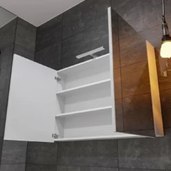 Spiegelkast Boss & Wessing Cube 100x70x16 Cm 2 Deuren Mat Wit -Zalig Baden Verkoopwinkel spiegelkast boss wessing cube 100x70x16 cm 2 deuren mat wit bws100mw2 00363 4