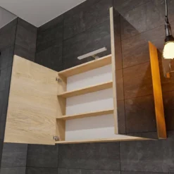 Spiegelkast Boss & Wessing Cube 100x70x16 Cm 2 Deuren Washed Oak 9 Spiegelkast Boss & Wessing Cube 100x70x16 Cm 2 Deuren Washed Oak -Zalig Baden Verkoopwinkel spiegelkast boss wessing cube 100x70x16 cm 2 deuren washed oak bws100wo2 00364 3