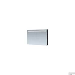 Spiegelkast Double Face Exclusive Line 100cm Hoogglans Zwart