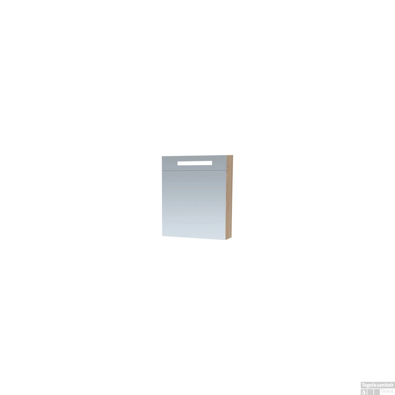 Spiegelkast Double Face Exclusive Line 60cm Rechtsdraaiend Legno Calore