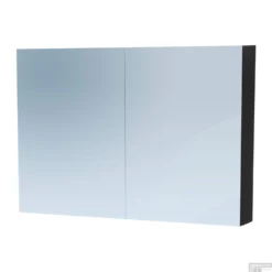 Spiegelkast Dual Exclusive Line 100cm Black Wood
