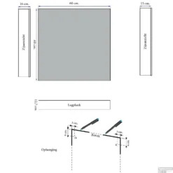 Spiegelkast Sanicare Qlassics 60 Cm 1 Deur Schots-Eiken 13 Spiegelkast Sanicare Qlassics 60 Cm 1 Deur Schots-Eiken -Zalig Baden Verkoopwinkel spiegelkast sanicare qlassics 60 cm 1 deur schots eiken tech 1