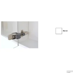 Spiegelkast Sanicare Qlassics Ambiance 60 Cm 1 Deur Zijdeglans Wit 9 Spiegelkast Sanicare Qlassics Ambiance 60 Cm 1 Deur Zijdeglans Wit -Zalig Baden Verkoopwinkel spiegelkast sanicare qlassics ambiance 60 cm 1 deur zijdeglans wit detail