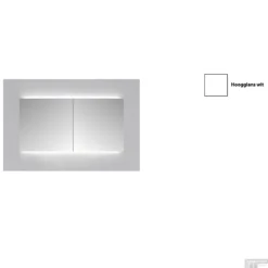 Spiegelkast Sanicare Qlassics Ambiance 80 Cm 2 Deuren Hoogglans Wit 11 Spiegelkast Sanicare Qlassics Ambiance 80 Cm 2 Deuren Hoogglans Wit -Zalig Baden Verkoopwinkel spiegelkast sanicare qlassics ambiance 80 cm 2 deuren hoogglans wit detail