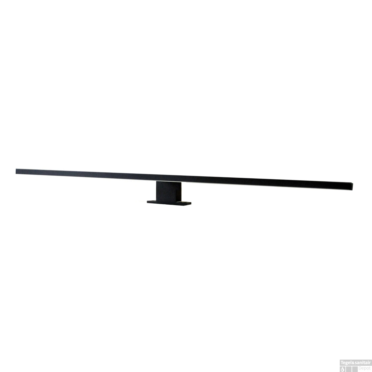 Spiegelverlichting Sanicare LED Anna 60 Cm Mat Zwart 2 Spiegelverlichting Sanicare LED Anna 60 Cm Mat Zwart - Afbeelding 2