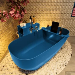 STONE Vrijstaand Bad 170x75cm Kleur Jeans / Jeans -Zalig Baden Verkoopwinkel stone 5 00026