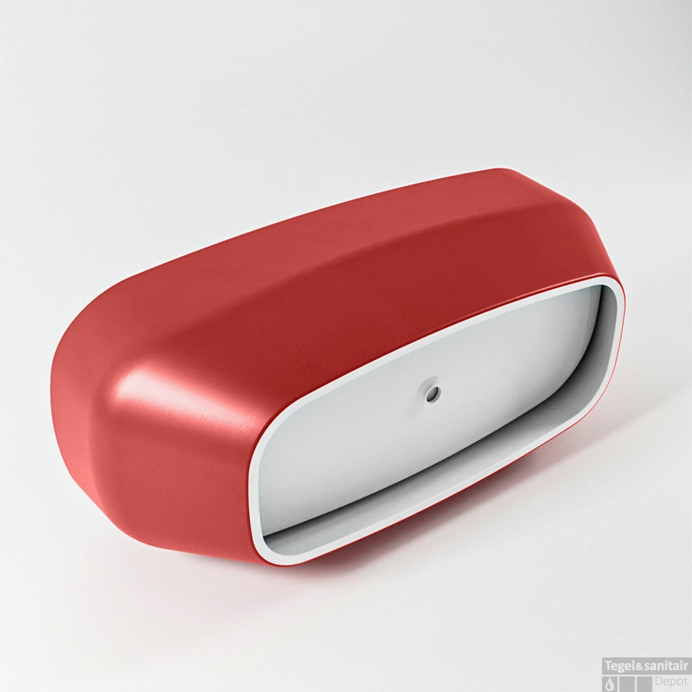 STONE Vrijstaand Bad 170x75cm Kleur Fire / Talc 7 STONE Vrijstaand Bad 170x75cm Kleur Fire / Talc - Afbeelding 7