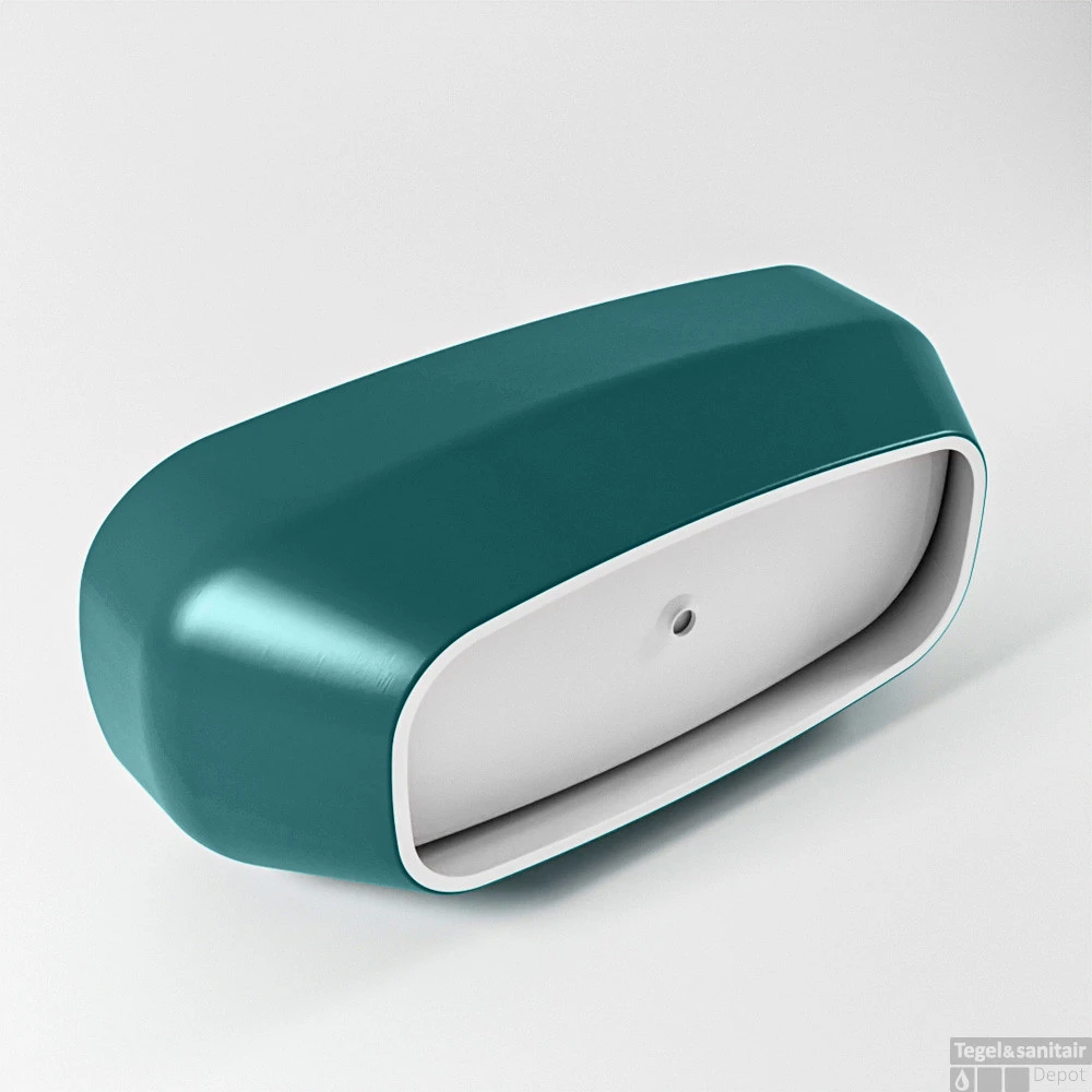 STONE Vrijstaand Bad 170x75cm Kleur Smag / Talc 7 STONE Vrijstaand Bad 170x75cm Kleur Smag / Talc - Afbeelding 7