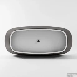 STONE Vrijstaand Bad 170x75cm Kleur Dark Grey / Dark Grey -Zalig Baden Verkoopwinkel stone google 3 00022