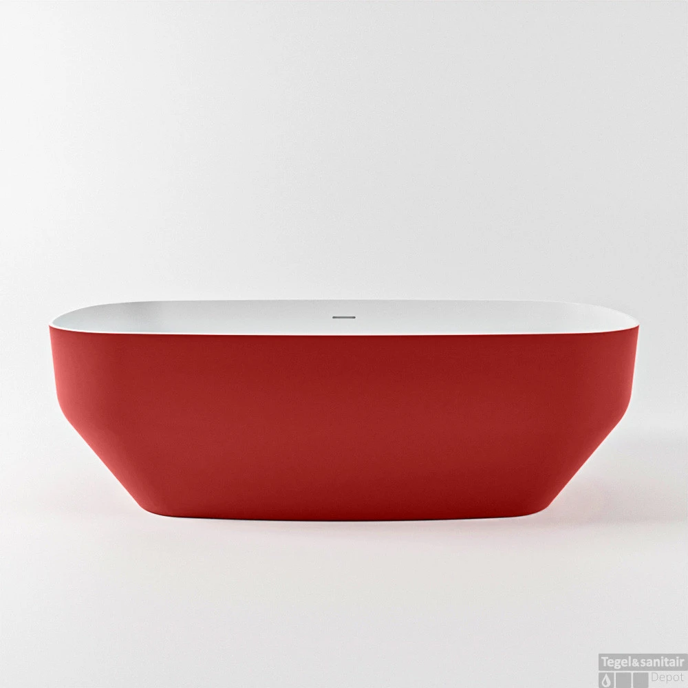 STONE Vrijstaand Bad 170x75cm Kleur Fire / Talc 10 STONE Vrijstaand Bad 170x75cm Kleur Fire / Talc - Afbeelding 10