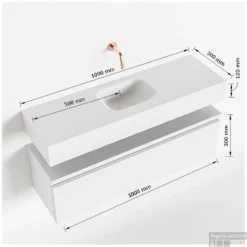 MONDIAZ ANDOR 100cm Toiletmeubel Urban. LEX 100cm Wastafel Urban Midden Geen Kraangat 9 MONDIAZ ANDOR 100cm Toiletmeubel Urban. LEX 100cm Wastafel Urban Midden Geen Kraangat -Zalig Baden Verkoopwinkel tekening andor 100cm midden 3182512631720 2