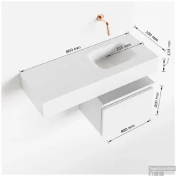 MONDIAZ ANDOR 40cm Toiletmeubel Talc. LEX 80cm Wastafel Urban Rechts Geen Kraangat 9 MONDIAZ ANDOR 40cm Toiletmeubel Talc. LEX 80cm Wastafel Urban Rechts Geen Kraangat -Zalig Baden Verkoopwinkel tekening andor 80cm rechts 40cm onderkast 3182512631400 2