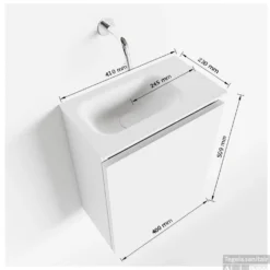 MONDIAZ TURE 40cm Toiletmeubel Washed Oak. EDEN Wastafel Talc Links Geen Kraangat 9 MONDIAZ TURE 40cm Toiletmeubel Washed Oak. EDEN Wastafel Talc Links Geen Kraangat -Zalig Baden Verkoopwinkel tekening ture 40 cm links 3182512613280 1