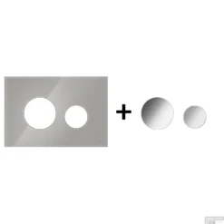 Drukplaat Front En Toetsen TECE Loop Voor WC-Bediening Glas Titanium 13 Drukplaat Front En Toetsen TECE Loop Voor WC-Bediening Glas Titanium -Zalig Baden Verkoopwinkel titanium glanzendchroom