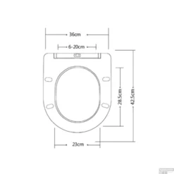 Toiletbril Boss & Wessing Softclose Zitting Met Deksel 36 Cm Wit 7 Toiletbril Boss & Wessing Softclose Zitting Met Deksel 36 Cm Wit -Zalig Baden Verkoopwinkel toiletbril boss wessing softclose zitting met deksel 36 cm wit tech