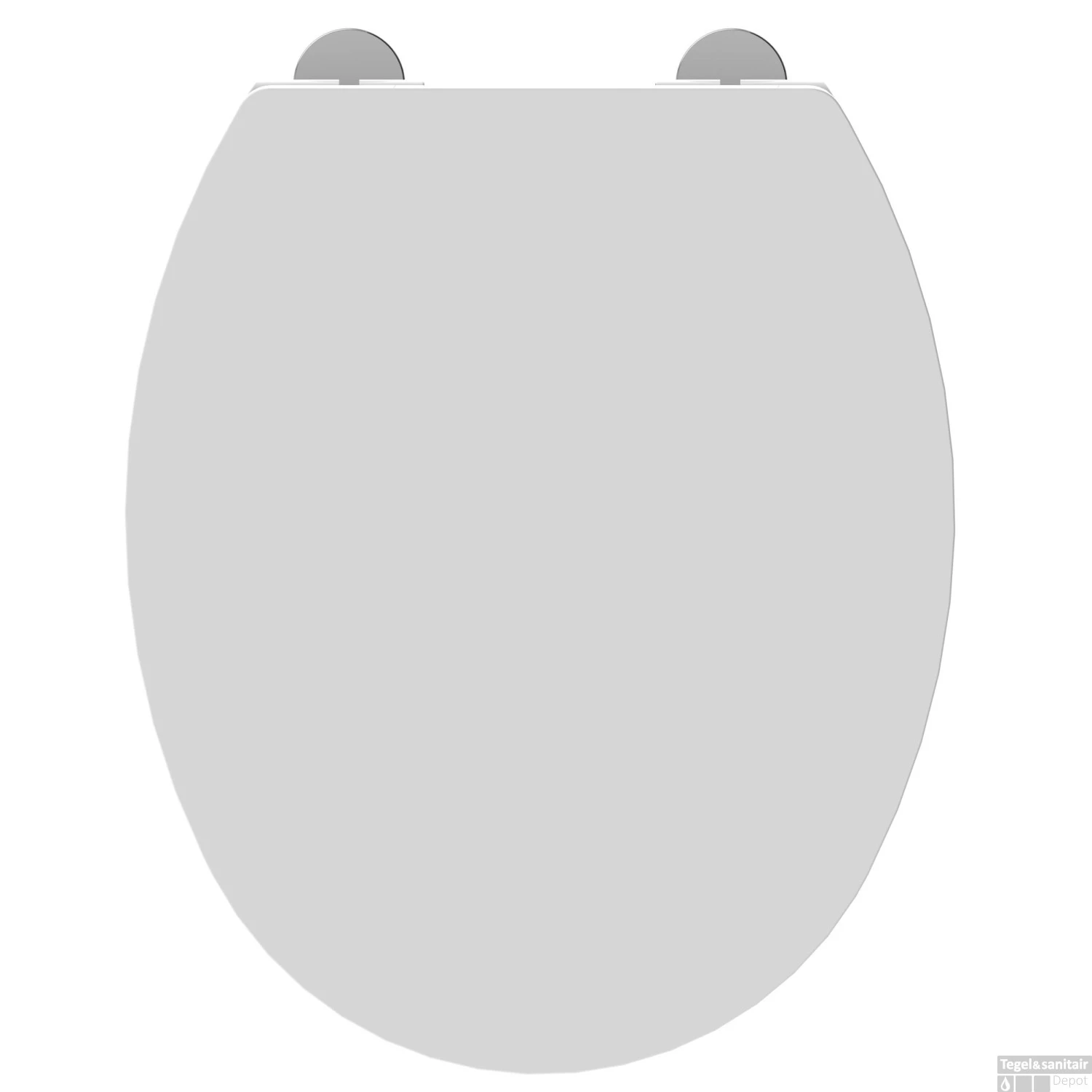 Toiletzitting Allibert Clipeo 37,2x5x46,7 Cm Soft Close Wit 4 Toiletzitting Allibert Clipeo 37,2x5x46,7 Cm Soft Close Wit - Afbeelding 4