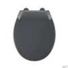 Toiletzitting Allibert Mila Afklikbaar 37,2x5,2x45 Cm Soft-Close Kunststof Antraciet