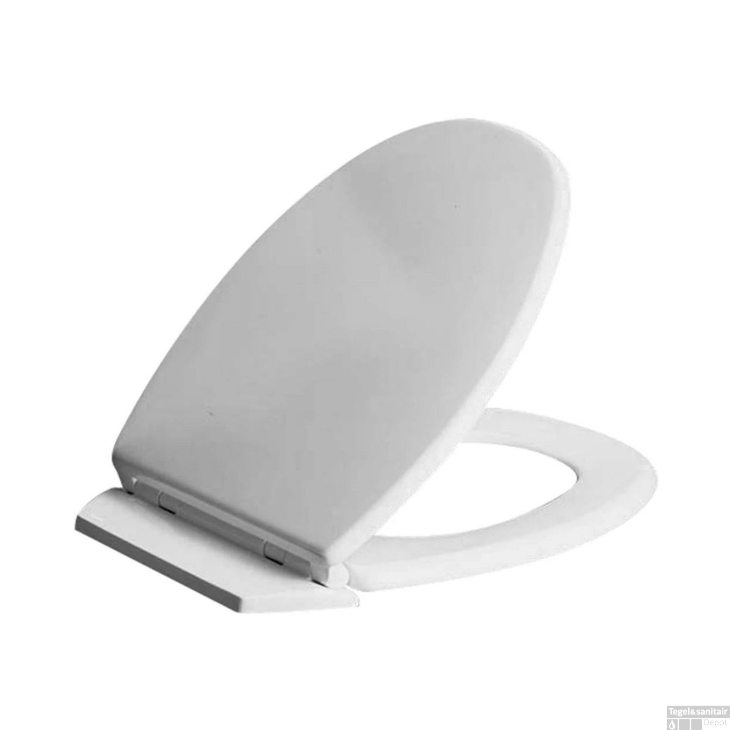 Toiletzitting Allibert Paladin Afklikbaar 36,7x4,8x48 Cm Geperst Hout Wit 2 Toiletzitting Allibert Paladin Afklikbaar 36,7x4,8x48 Cm Geperst Hout Wit - Afbeelding 2