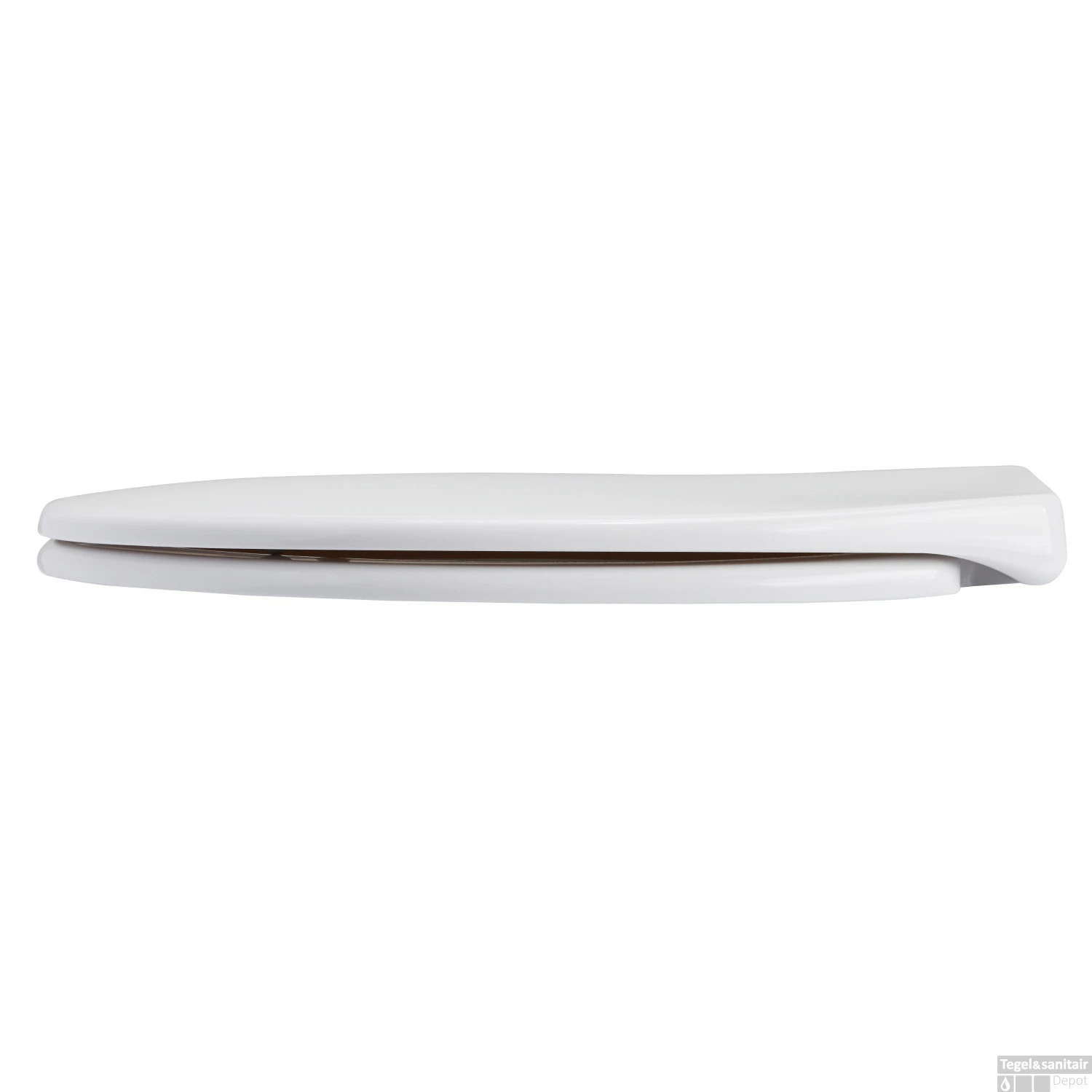 Toiletzitting Boss & Wessing Soft-Close One Touch Zitting Inclusief Deksel Mat Wit - Afbeelding 2