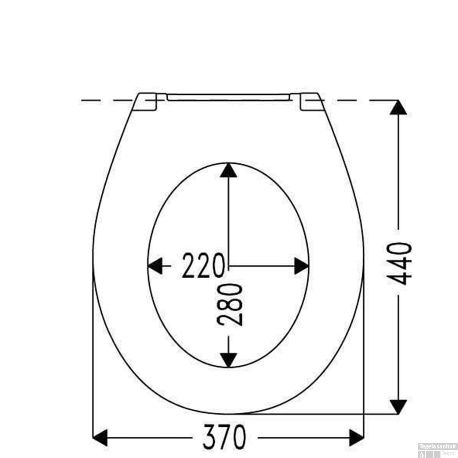 Toiletzitting Cedo Palm Beach Softclose Pergamon 2 Toiletzitting Cedo Palm Beach Softclose Pergamon - Afbeelding 2