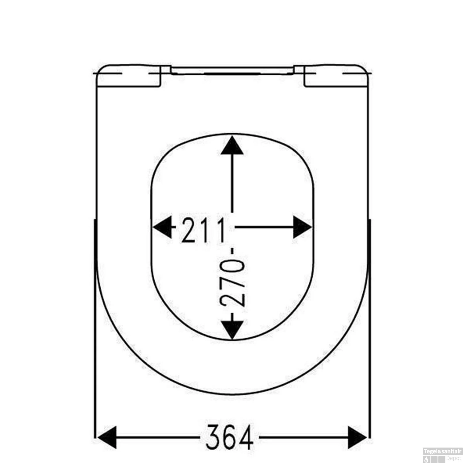 Toiletzitting Cedo Vero Beach Softclose Wit 2 Toiletzitting Cedo Vero Beach Softclose Wit - Afbeelding 2