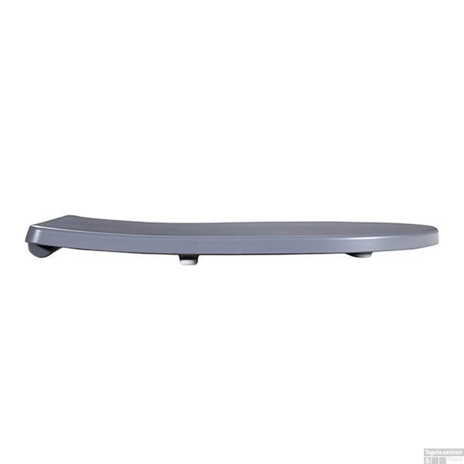 Toiletzitting Met Deksel Wiesbaden Shade Slim One Touch Mat Grijs 7 Toiletzitting Met Deksel Wiesbaden Shade Slim One Touch Mat Grijs - Afbeelding 7