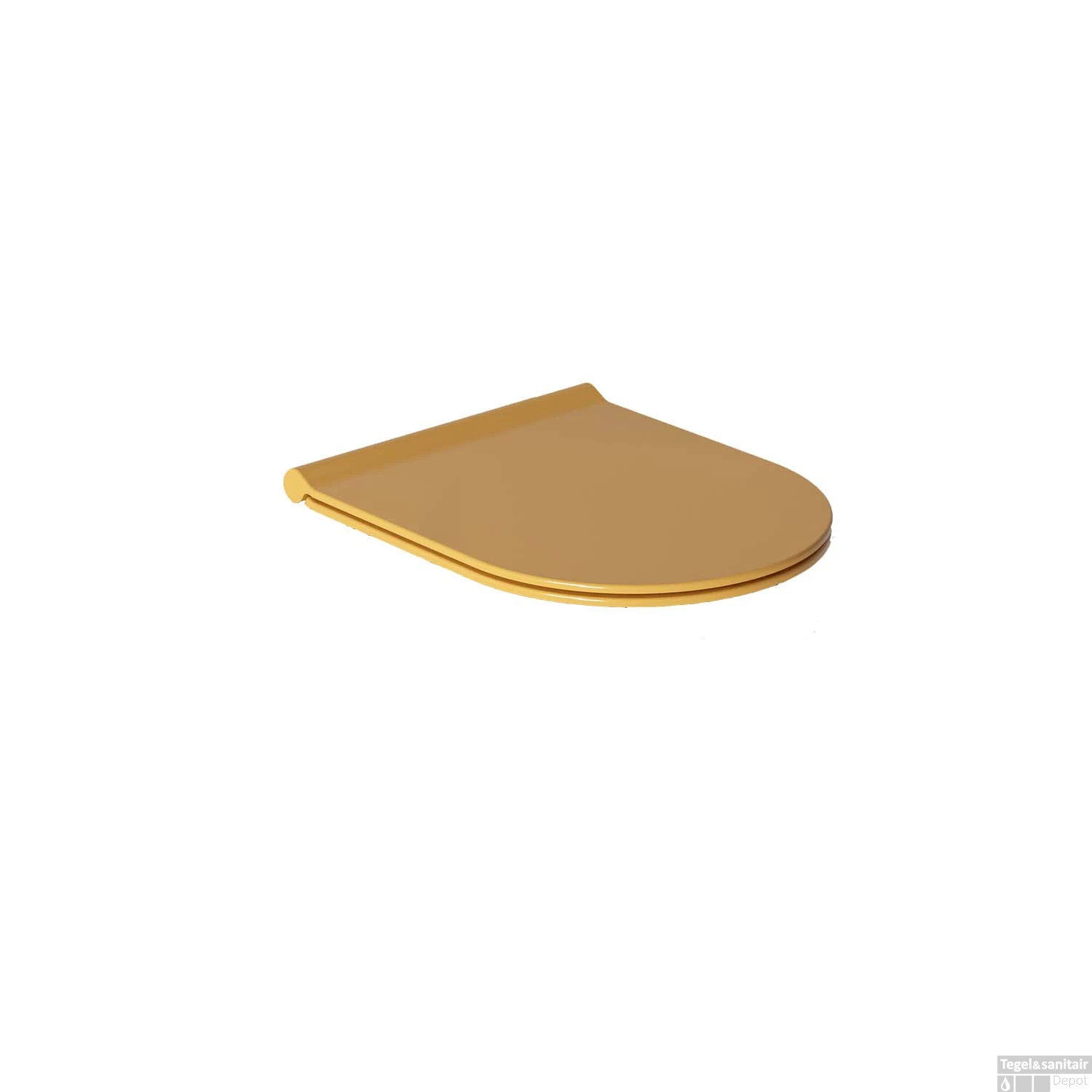 Toiletzitting Salenzi Form Slim Met Softclose Glans Geel 1 Toiletzitting Salenzi Form Slim Met Softclose Glans Geel