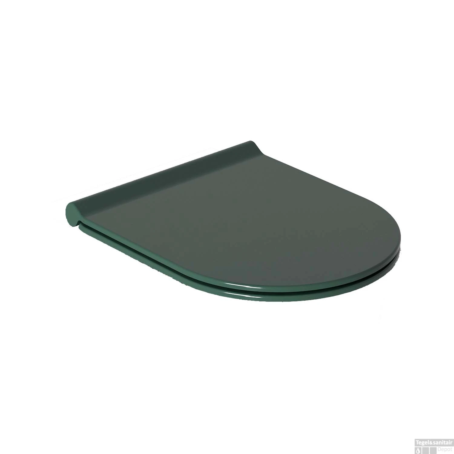 Toiletzitting Salenzi Form Slim Met Softclose Glans Groen 1 Toiletzitting Salenzi Form Slim Met Softclose Glans Groen