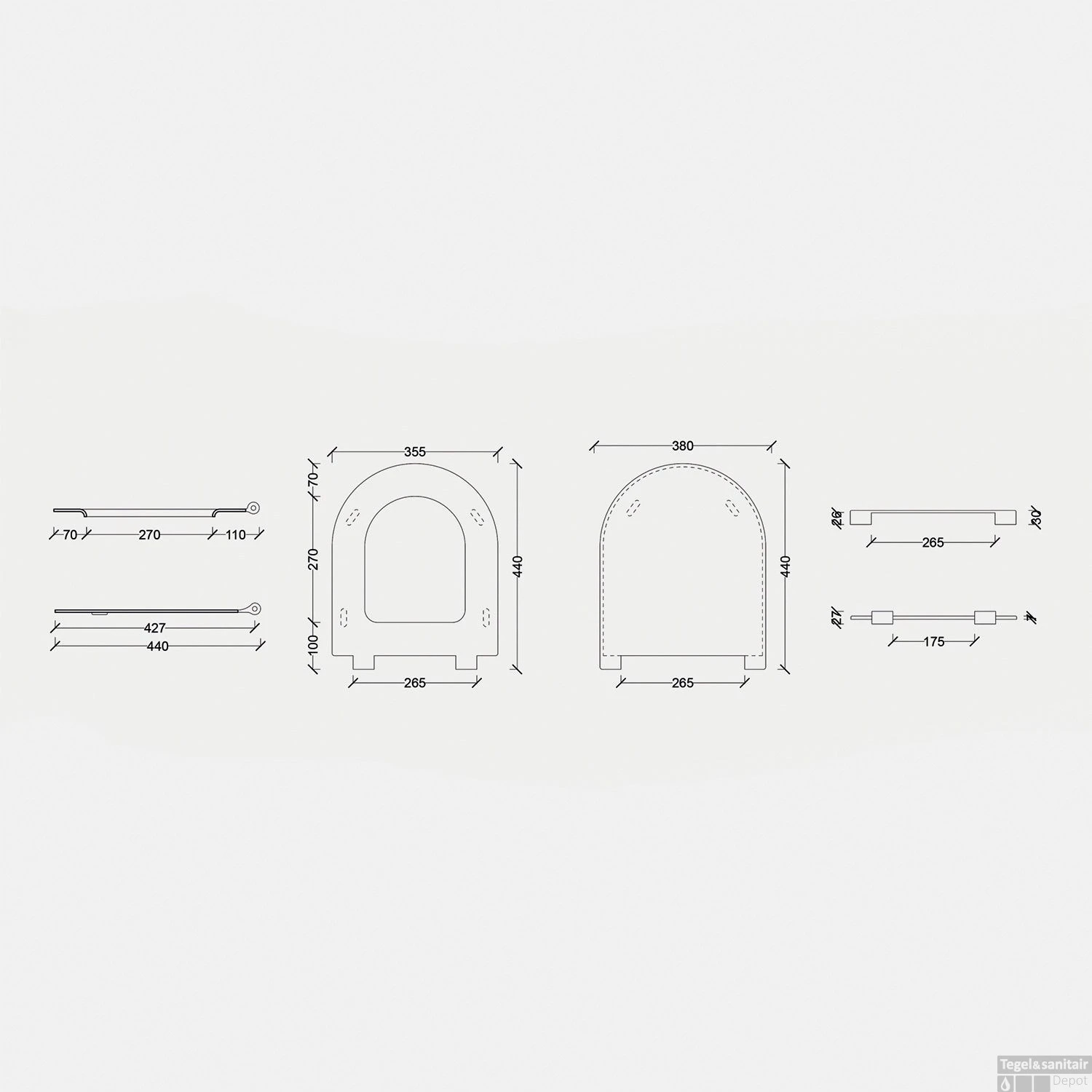 Toiletzitting Salenzi Form Slim Met Softclose Glans Groen 2 Toiletzitting Salenzi Form Slim Met Softclose Glans Groen - Afbeelding 2