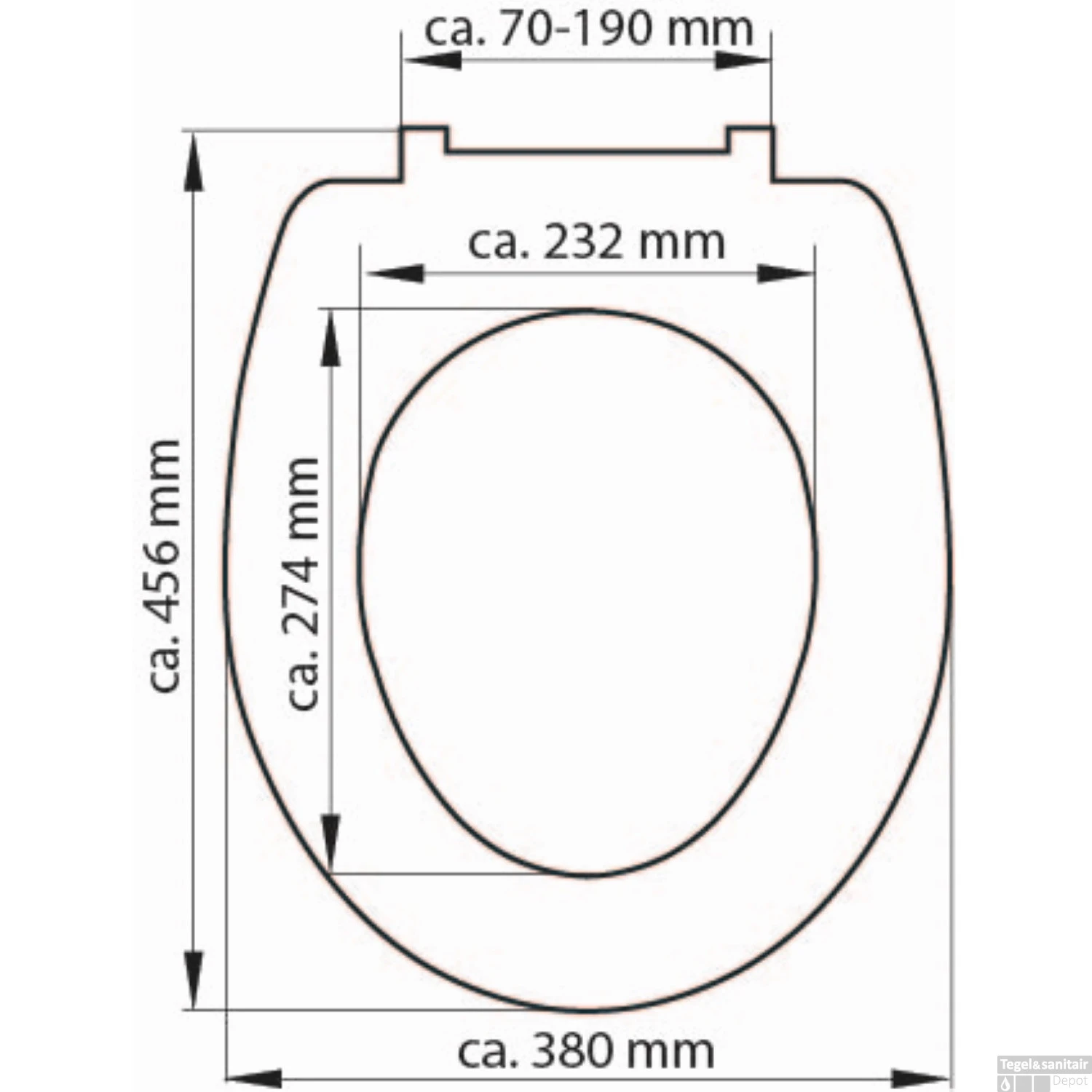Toiletzitting Schutte Slim Black Ultra Dun Afklikbaar Soft Close Zwart Verstelbaar HoH 7 Tot 19 Cm 6 Toiletzitting Schutte Slim Black Ultra Dun Afklikbaar Soft Close Zwart Verstelbaar HoH 7 Tot 19 Cm - Afbeelding 6
