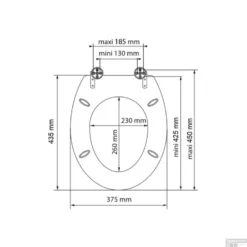 Toiletzitting Schutte Spirit Athrazit MDF Soft Close Mat Antraciet -Zalig Baden Verkoopwinkel toiletzitting schutte spirit athrazit mdf soft close mat antraciet tech