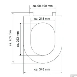 Toiletzitting Schutte White Duroplast Met Soft Close En Quick Release D-Vorm Gelakt Wit -Zalig Baden Verkoopwinkel toiletzitting schutte white duroplast met soft close en quick release d vorm gelakt wit tech