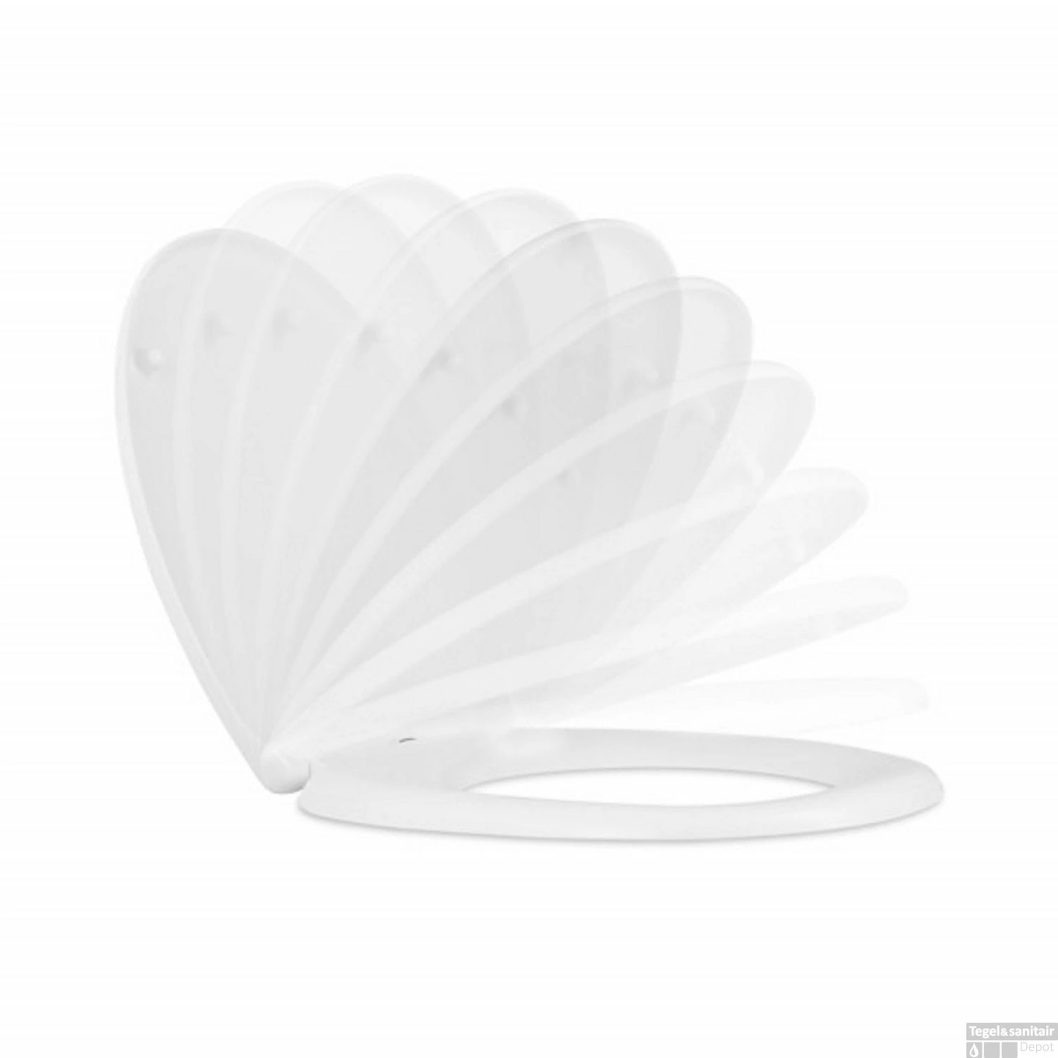 Toiletzitting Universeel RVS Met Softclose & Quickrelease 5 Toiletzitting Universeel RVS Met Softclose & Quickrelease - Afbeelding 5