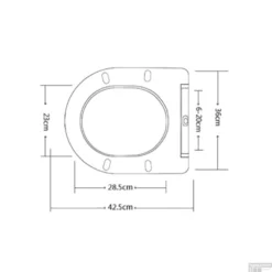 Toiletzitting Wiesbaden Nibiru Softclose Zitting 36 Cm + Deksel Wit 7 Toiletzitting Wiesbaden Nibiru Softclose Zitting 36 Cm + Deksel Wit -Zalig Baden Verkoopwinkel toiletzitting wiesbaden nibiru softclose zitting 36 cm deksel wit 32.4641 tech