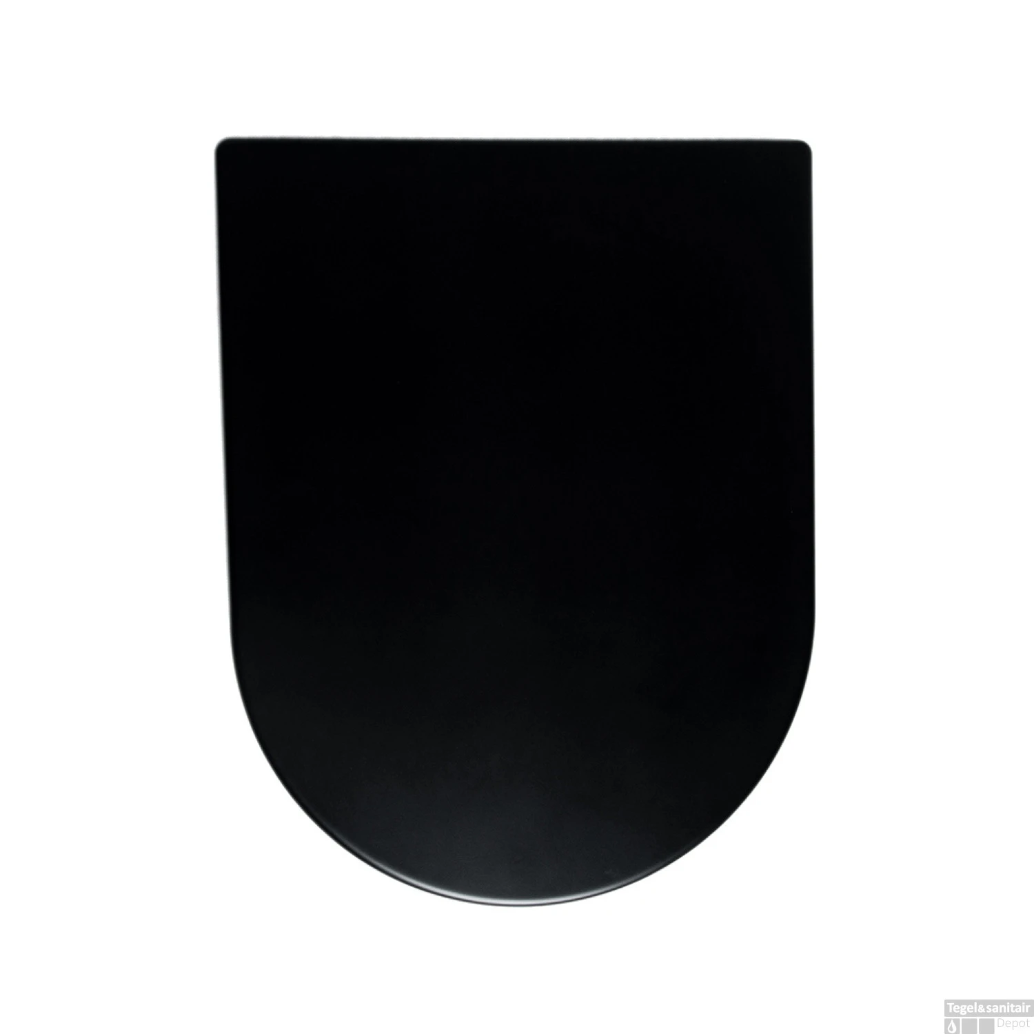 Toiletzitting Wiesbaden Vesta Soft Close Tbv Wandcloset 52 Cm Mat Zwart 3 Toiletzitting Wiesbaden Vesta Soft Close Tbv Wandcloset 52 Cm Mat Zwart - Afbeelding 3