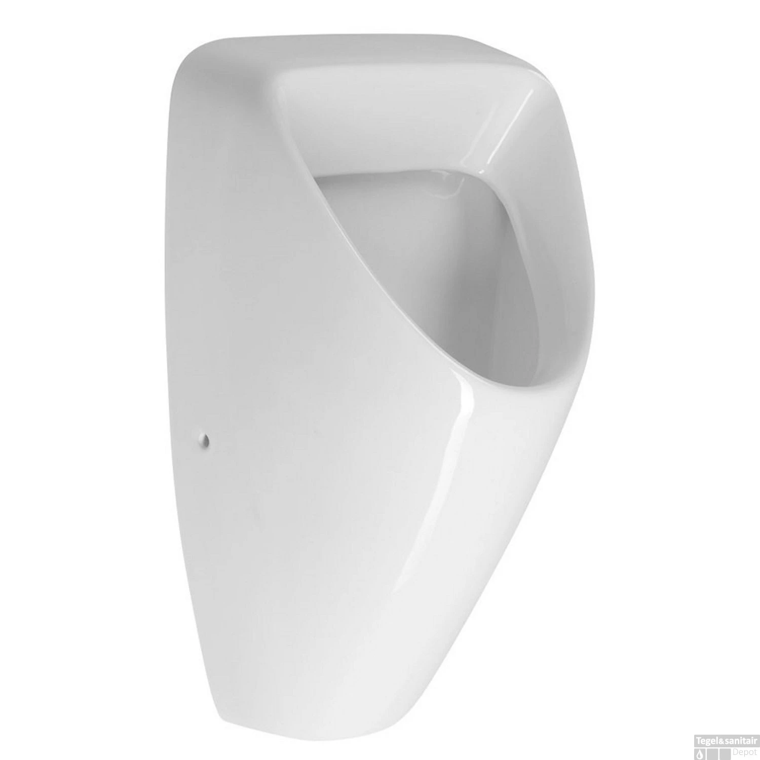 Urinoir Bruckner Schwarn 34x55x31cm Rond Met Achterinlaat Wit 1 Urinoir Bruckner Schwarn 34x55x31cm Rond Met Achterinlaat Wit