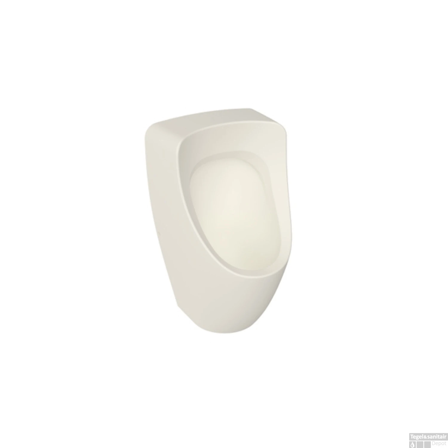 Urinoir Plieger Kansas Met Achterinlaat Mat Wit 1 Urinoir Plieger Kansas Met Achterinlaat Mat Wit