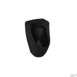 Urinoir Plieger Kansas Met Achterinlaat En Sifon Mat Zwart