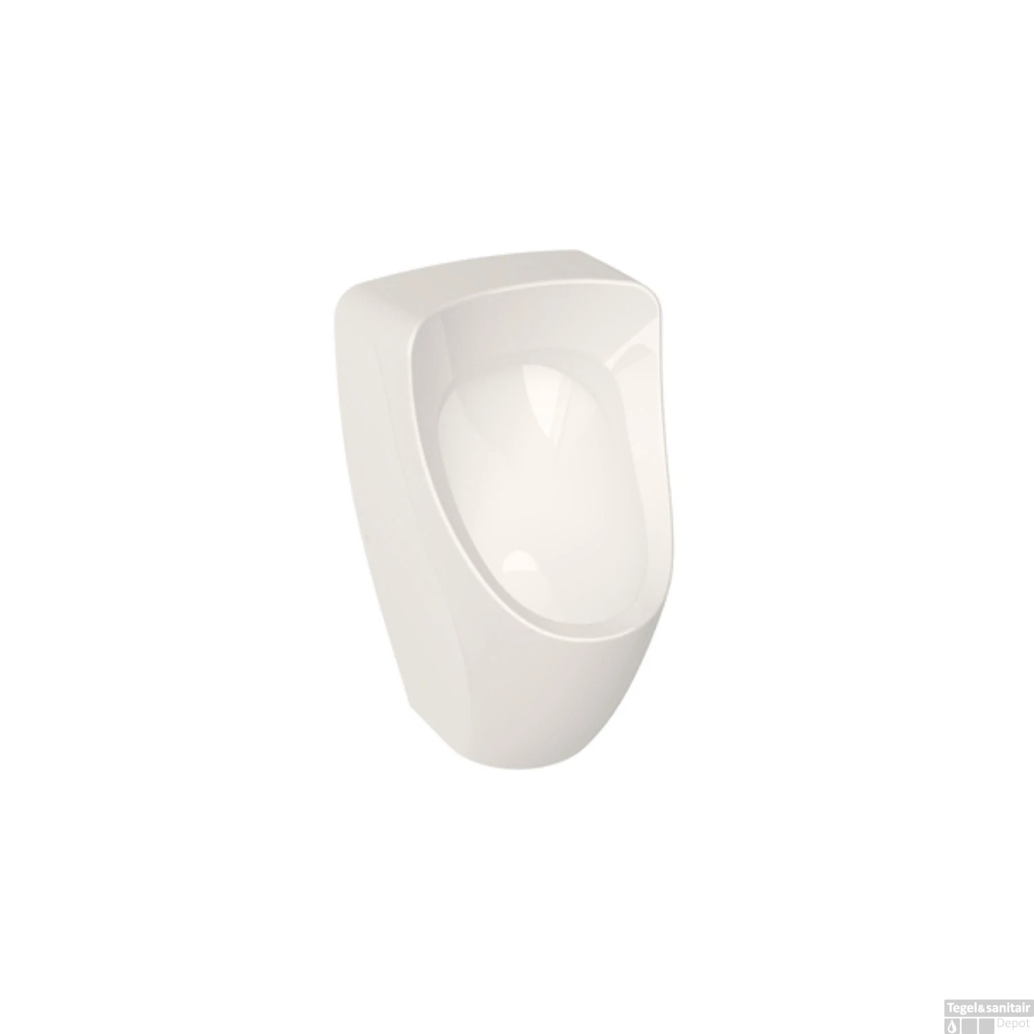 Urinoir Plieger Kansas Met Achterinlaat Wit 1 Urinoir Plieger Kansas Met Achterinlaat Wit