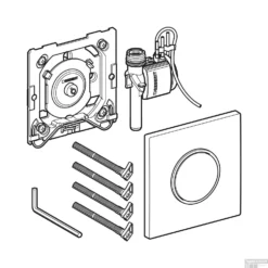 Urinoirstuursysteem Geberit Sigma 10 Pneumatische Bediening Chroom -Zalig Baden Verkoopwinkel urinoirstuursysteem geberit sigma 10 pneumatische bediening chroom tec1 1