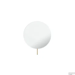 Vergrotingsspiegel Hotbath Cobber Wandmontage Draaibaar 20 Cm Geborsteld Messing