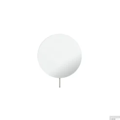 Vergrotingsspiegel Hotbath Cobber Wandmontage Draaibaar 20 Cm Geborsteld Nikkel