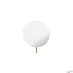 Vergrotingsspiegel Hotbath Cobber Wandmontage Draaibaar 20 Cm Gepolijst Messing PVD