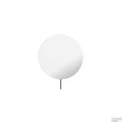 Vergrotingsspiegel Hotbath Cobber Wandmontage Draaibaar 20 Cm Verouderd Messing