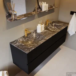 MONDIAZ VICA-DLUX 150cm Badmeubel Onderkast Urban 2 Lades. Inbouw Wastafel CLOUD Dubbel 2 Kraangaten, Kleur Lava, En Spiegel Model SPOT 12 MONDIAZ VICA-DLUX 150cm Badmeubel Onderkast Urban 2 Lades. Inbouw Wastafel CLOUD Dubbel 2 Kraangaten, Kleur Lava, En Spiegel Model SPOT -Zalig Baden Verkoopwinkel vica dluxe inbouw cloud lava urban side2 0043 13132514388221