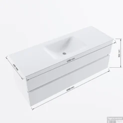 MONDIAZ VICA-DLUX 130cm Badmeubel Onderkast Oro 2 Lades. Inbouw Wastafel CLOUD Midden 1 Kraangat, Kleur Lava, En Spiegel Model SPOT 15 MONDIAZ VICA-DLUX 130cm Badmeubel Onderkast Oro 2 Lades. Inbouw Wastafel CLOUD Midden 1 Kraangat, Kleur Lava, En Spiegel Model SPOT -Zalig Baden Verkoopwinkel vicadluxe130cmcentermaattekening 8151264475154 1